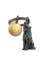 Metalmorphose Kurt Anahtarlık Gold-Siyah MTM165-01