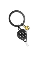Metalmorphose Padel Tenis Anahtarlık Siyah Siyah-Gold MTM318-01