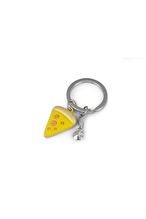 Metalmorphose Pizza Anahtarlık Gold-Gümüş MTM323-01