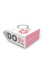 Metalmorphose Donut Anahtarlık Pembe-Gümüş MTM324-01