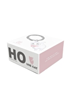 Metalmorphose Beyaz Kedi Anahtarlık MTM341-01