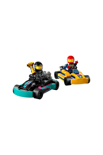 LEGO City Go-Kartlar ve Yarış Sürücüleri