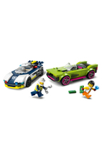 LEGO City Polis Arabası ve Spor Araba Takibi