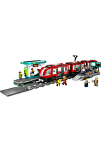 LEGO® City Şehir Merkezi Tramvay İstasyonu Oyuncak Seti 60423
