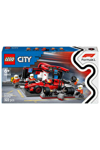 Lego City F1 Pit Stop ve Ekibi 60443