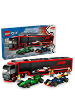 LEGO City F1 Kamyon RB20 ve AMR24 60445