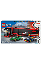 LEGO City F1 Kamyon RB20 ve AMR24 60445