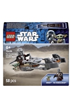 Lego Star Wars Mandalorian ve Grogu Motosikleti 75436