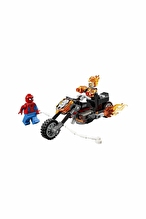 Lego Marvel Örümcek Adam, Ghost Rider Motosikletine Karşı 76335