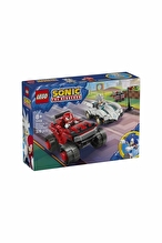 Lego Sonic The Hedgehog Silver'ın Arabası Knuckles'ın Canavar Kamyonuna Karşı 77118