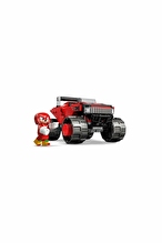 Lego Sonic The Hedgehog Silver'ın Arabası Knuckles'ın Canavar Kamyonuna Karşı 77118