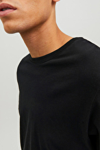 Jack&Jones Erkek Tişört 12156101 BLACK