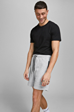 Jack&Jones Erkek Şort 12186750 Light Grey Melange