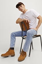 Jack&Jones Chris Erkek Kot Pantolon 12193398 Blue Denim