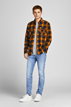 Jack&Jones Glenn Erkek Kot Pantolon 12203510 Blue Denim