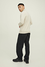 Jack&Jones Erkek Triko 12189339 OATMEAL