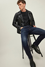 Jack&Jones Glenn Erkek Kot Pantolon 12217125 BLUE DENIM