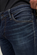 Jack&Jones Glenn Erkek Kot Pantolon 12217125 BLUE DENIM