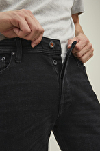 Jack&Jones Mike Erkek Kot Pantolon 12217106 BLACK DENIM