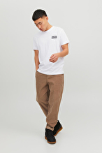 Jack&Jones Erkek Tişört 12151955 White