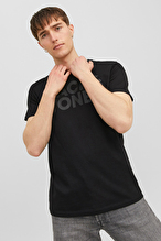 Jack&Jones Erkek Tişört 12151955 BLACK
