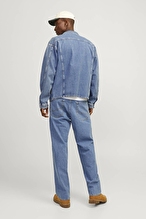 Jack&Jones Eddie Erkek Kot Pantolon 12252645 Blue Denim