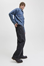 Jack&Jones Alex Erkek Kot Pantolon 12252762 Black Denim