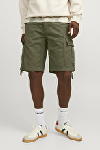 Jack&Jones Erkek Şort 12248685 OLIVE NIGHT