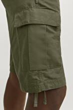 Jack&Jones Erkek Şort 12248685 OLIVE NIGHT