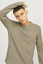 Jack&Jones Erkek Kazak 12257771 CROCKERY