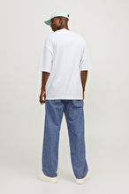 Jack&Jones Erkek Tişört 12259975 WHITE