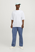 Jack&Jones Erkek Tişört 12259975 WHITE