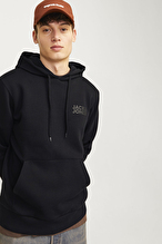 Jack&Jones Erkek Sweatshirt 12152840 BLACK3
