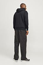 Jack&Jones Erkek Sweatshirt 12256521 BLACK