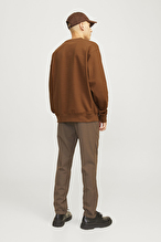 Jack&Jones Erkek Sweatshirt 12261386 NUTHATCH