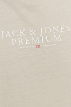 Jack&Jones Erkek Tişört 12217167 MOONBEAM