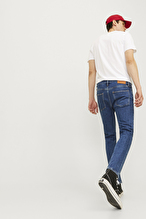 Jack&Jones Clark Erkek Kot Pantolon 12261685 BLUE DENIM