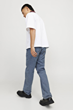 Jack&Jones Chris Erkek Kot Pantolon 12272658 BLUE DENIM