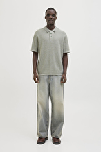 Jack&Jones Erkek Polo Yaka Tişört 12268281 ICEBERG GREEN