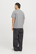 Jack&Jones Erkek Tişört 12151955 ULTIMATE GREY