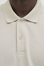 Jack&Jones Erkek Polo Yaka Tişört 12268130 MOONBEAM