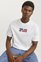Jack&Jones Erkek Tişört 12113648 WHITE