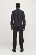 Jack&Jones Erkek Gömlek 12269262 BLACK DENIM