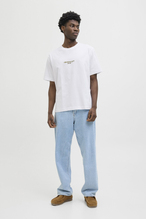 Jack&Jones Erkek Tişört 12273157 BRIGHT WHITE