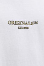 Jack&Jones Erkek Tişört 12273157 BRIGHT WHITE