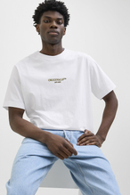 Jack&Jones Erkek Tişört 12273157 BRIGHT WHITE