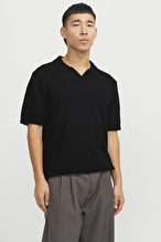 Jack&Jones Erkek Polo Yaka Tişört 12272274 BLACK