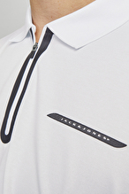 Jack&Jones Erkek Polo Yaka Tişört 12273127 BRIGHT WHITE