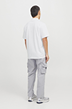Jack&Jones Erkek Polo Yaka Tişört 12273127 BRIGHT WHITE