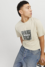 Jack&Jones Erkek Tişört 12273239 PURE CASHMERE